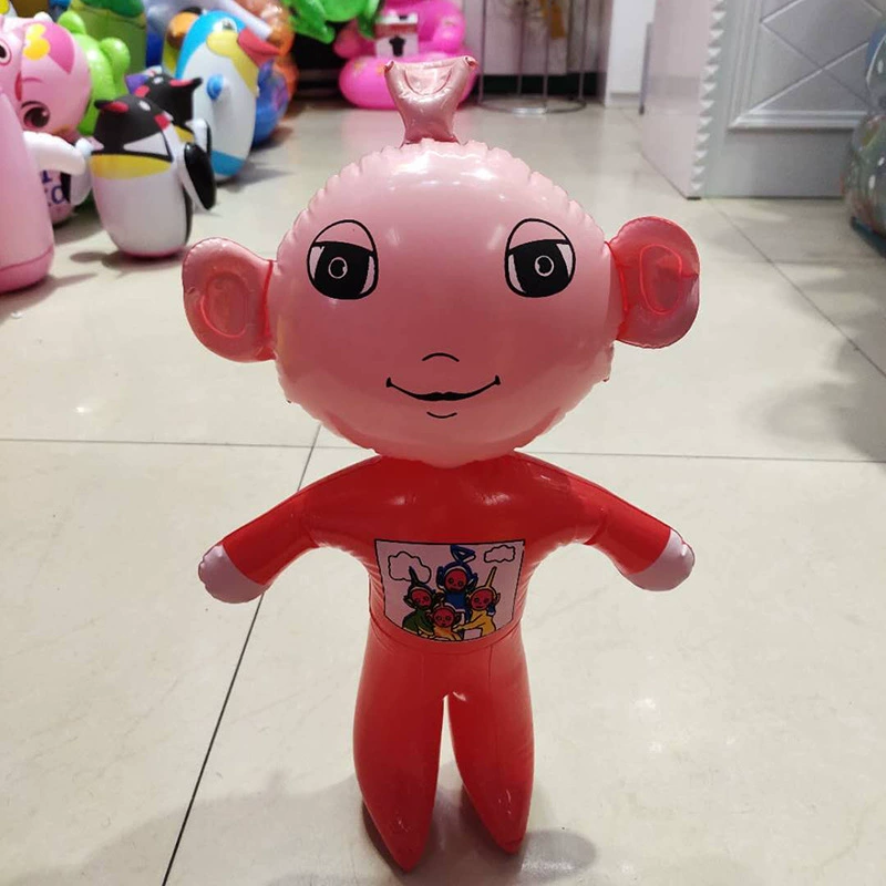 Надувная игрушка из ПВХ с рисунком, кукла, антенна, повышенная толщина