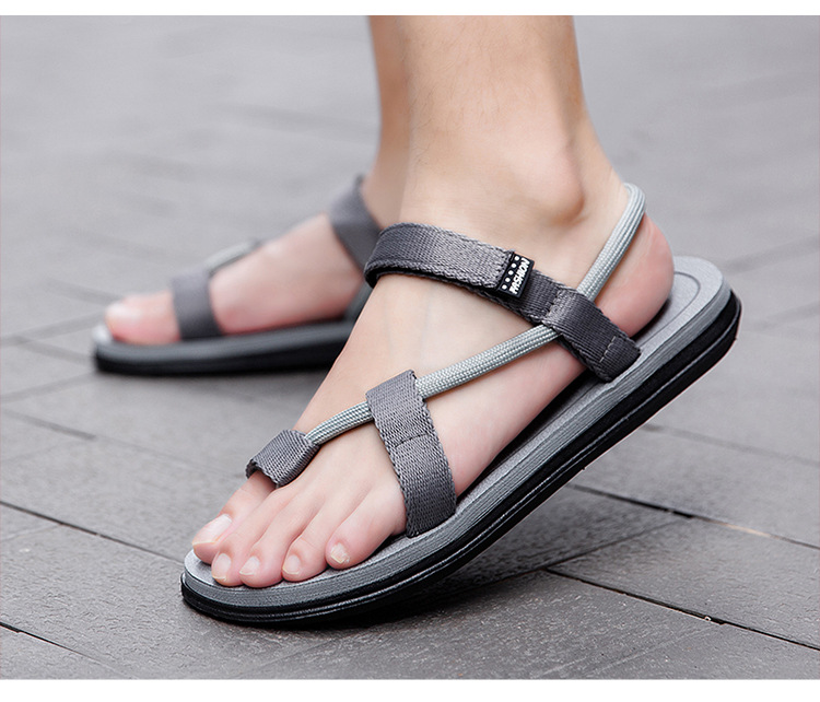 New summer slippers men's hot couple beach shoes Korean version casual two-use men's Vietnamese sandals foreign trade 11 undefined