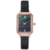 Retro women's watch malachite, light luxury style, internet celebrity, simple and elegant design