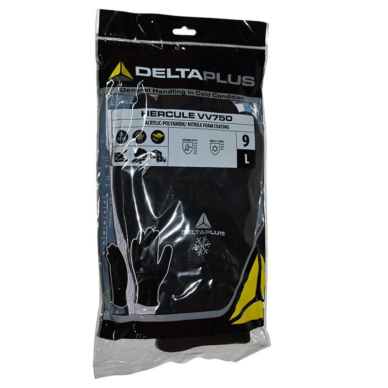 代尔塔201750-9丁腈涂层劳保手套VV750
