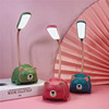 Cartoon LED foldable table lamp, night light, eyes protection, Birthday gift