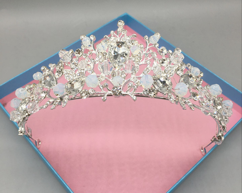 170g Weight Crown Hair Accessories Type 1 Piece Quantity Wedding, Engagement Occasion Alloy Material Crown Pattern All Seasons Season Women's Gender Plating Design Elegant, Streetwear Style Elegant Streetwear Women's Crown Alloy Plating Crown 1