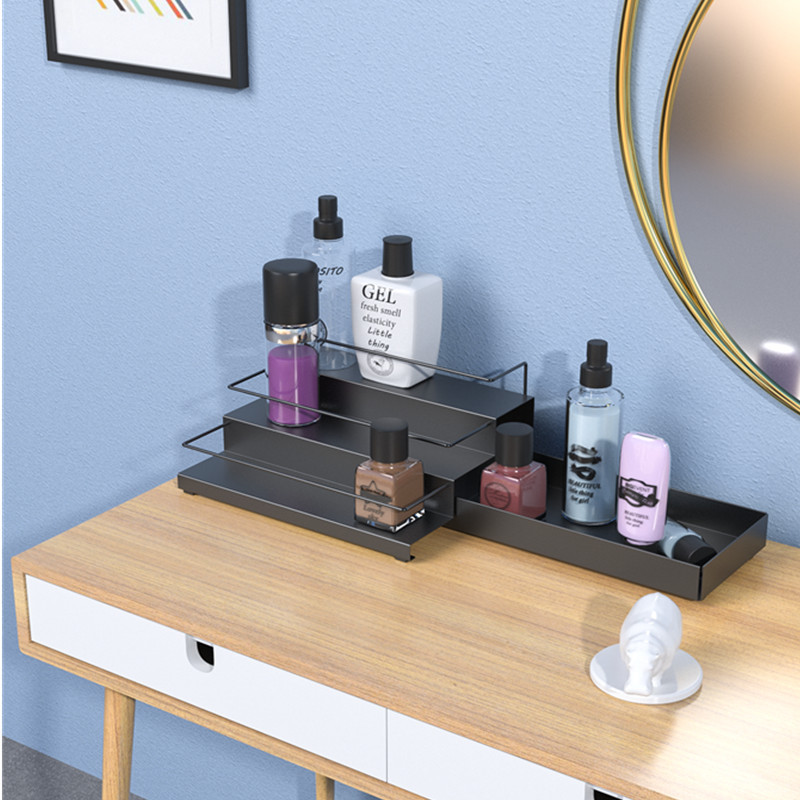 Metal Shelf invisible Two-in-one space Shower Room Cosmetics Arrangement Storage rack