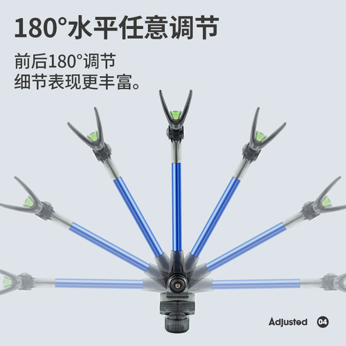 New quick-release bracket, rear hanging fishing rod, turret rack, fishing rod rack, antenna rack, non-slip universal accessories, fishing supplies