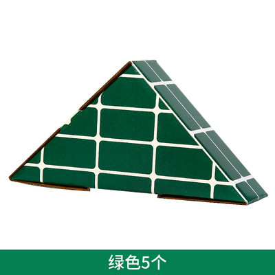 Triangular simulation paper brick kindergarten area corner building paper brick building block construction area corner game environment layout material