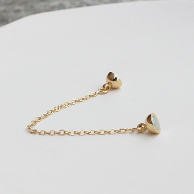 14k包金保色防掉落磁铁扣手工diy珍珠项链收尾安全扣手链连接扣|ru