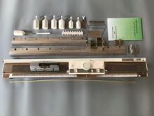 全新厂家直销国产家用手工针织DIY毛衣编织机KR850罗纹副机