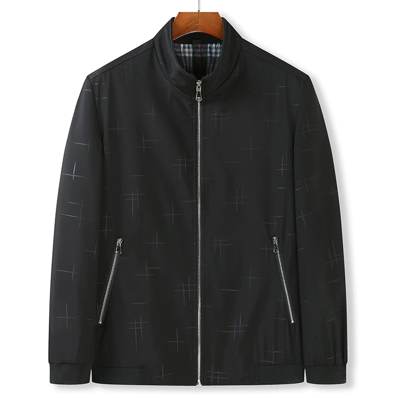 Новая куртка больших размеров, Мужская свободная Толстая Мужская Осенняя Повседневная Толстая модная куртка больших размеров
