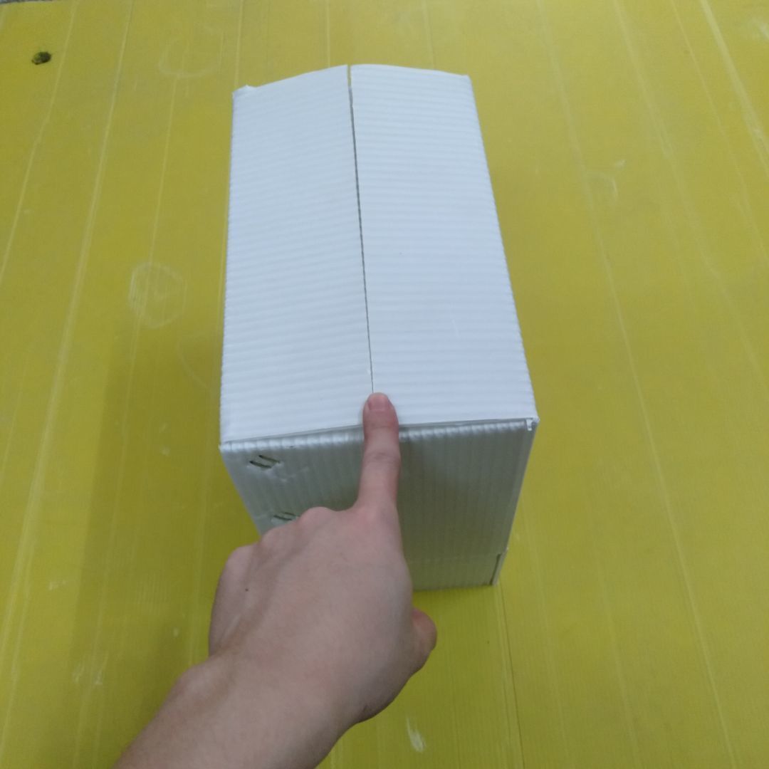 供应订做瓦楞板塑料箱 PP中空板周转箱 纸箱式包装箱 钙塑箱