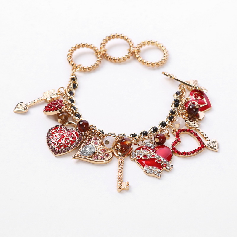 Mode Flocon De Neige Alliage Placage Strass Unisexe Bracelets display picture 3