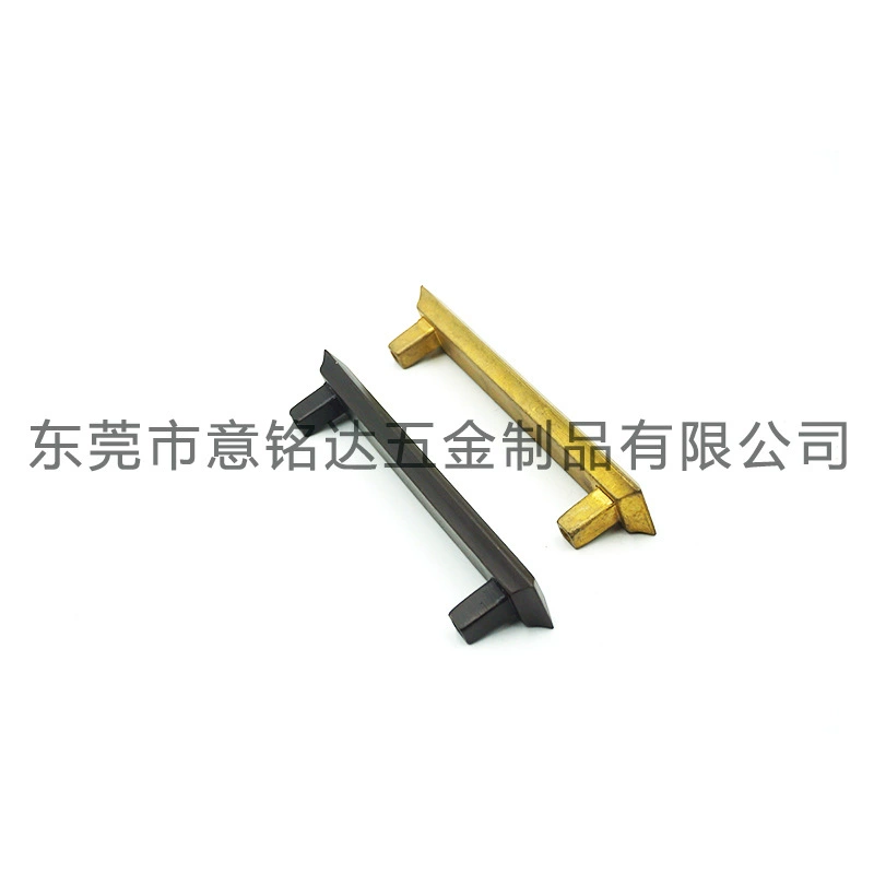 American pure copper handle, antique drawer cabinet door handle, solid brass handle, black copper handle