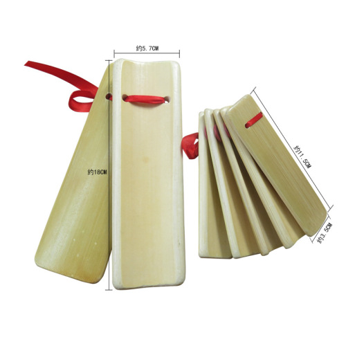 White Bamboo Allegro Beginner Children's Allegro Elementary School Beginner Beginner Student Bamboo Board Toddler Stage Performance