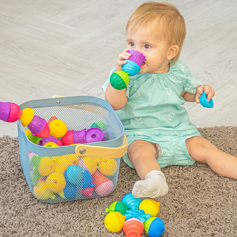 lalaboom乐乐棒蒙特梭利婴幼儿0-3岁启蒙触感训练玩具配件组