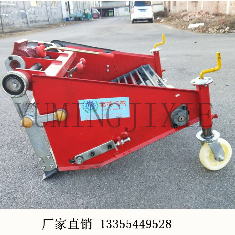 农田大棚用小型魔芋马铃薯挖掘机 出口型手扶红薯番薯土豆收获机