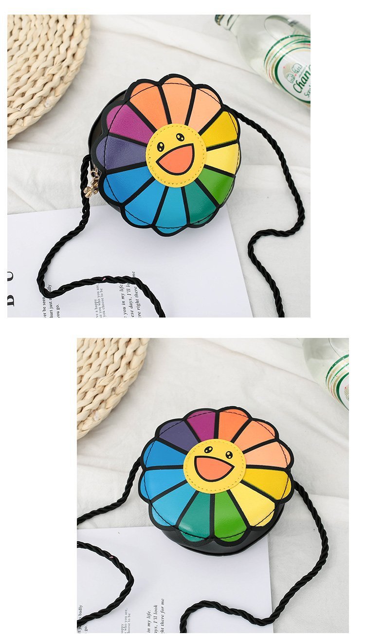 Sunflower Colorful Children's Messenger Bag Wholesale Nihaojewelry display picture 17