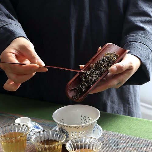 (Dropshipping) Handmade Bamboo Tea Ceremony Liujunzi Tea Three-piece Set Bamboo Tea Set Manufacturer Wholesale