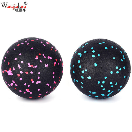 EVA fascia ball yoga foot massage ball muscle relaxation meridian ball fitness meridian handheld ball 8cm cross-border model