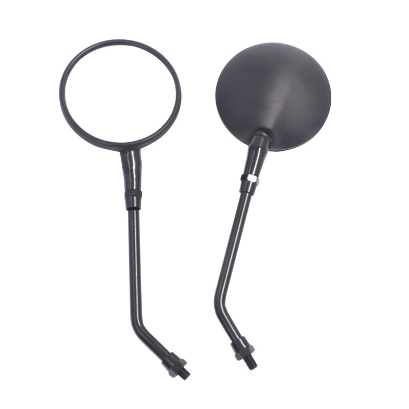 摩托車改裝後視鏡 巡航哈雷複古後視鏡 複古反光鏡凱旋圓鏡倒車鏡