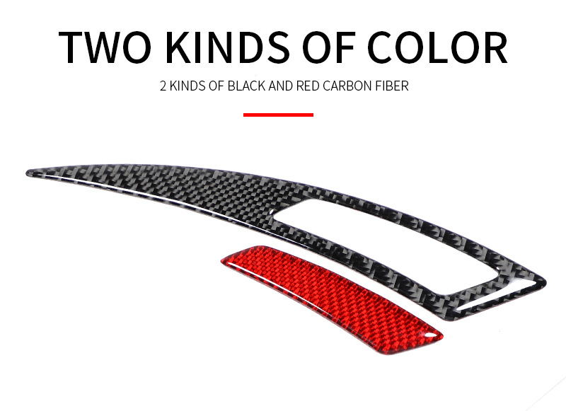 New car wheel eyebrow anti-collision strip modified Universal real carbon fiber anti-collision anti-scratch anti-dripping anti-collision sticker decorative strip