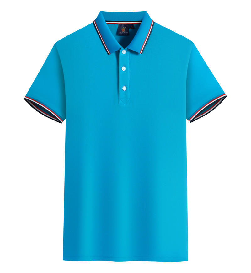 polo衫定制t恤工作服刺绣翻领工艺棉团体文化短袖印logo订做diy
