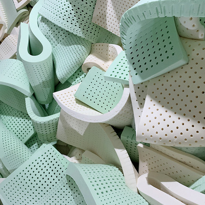 天然乳膠床墊邊條碎乳膠長條 泰國天然乳膠 DIY乳膠枕頭坐墊定做