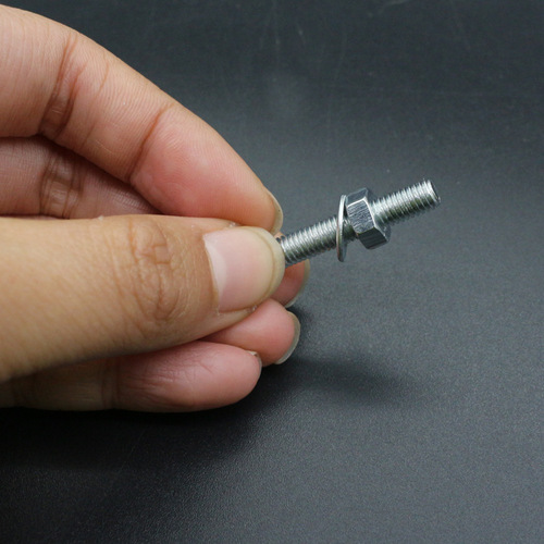 24-grid screw boxed half-round head cross screw nut nut bolt screw washer M3M4M5 combination set