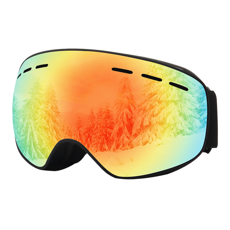 Ochelari de schi anti-ceață, sferici, cu strat dublu, rezistenți la vânt și la cățărare pe nisip, pot preveni miopia # 7037_voghion.com