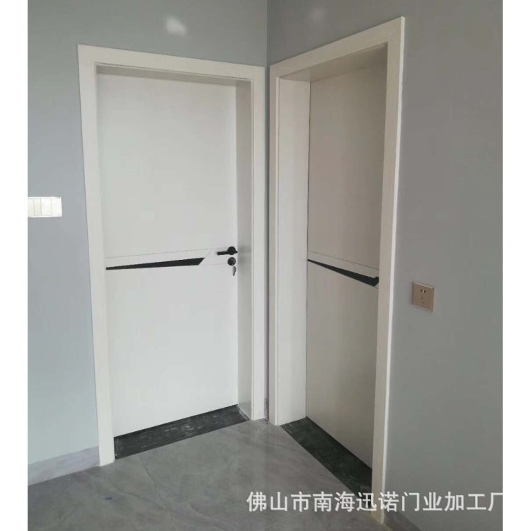 Cabeza de la puerta Placa de sellado puerta de la habitación puerta interior puerta del dormitorio puerta compuesta ecológica conjunto de puertas Puerta de ingeniería puerta de madera Placa de sellado puerta