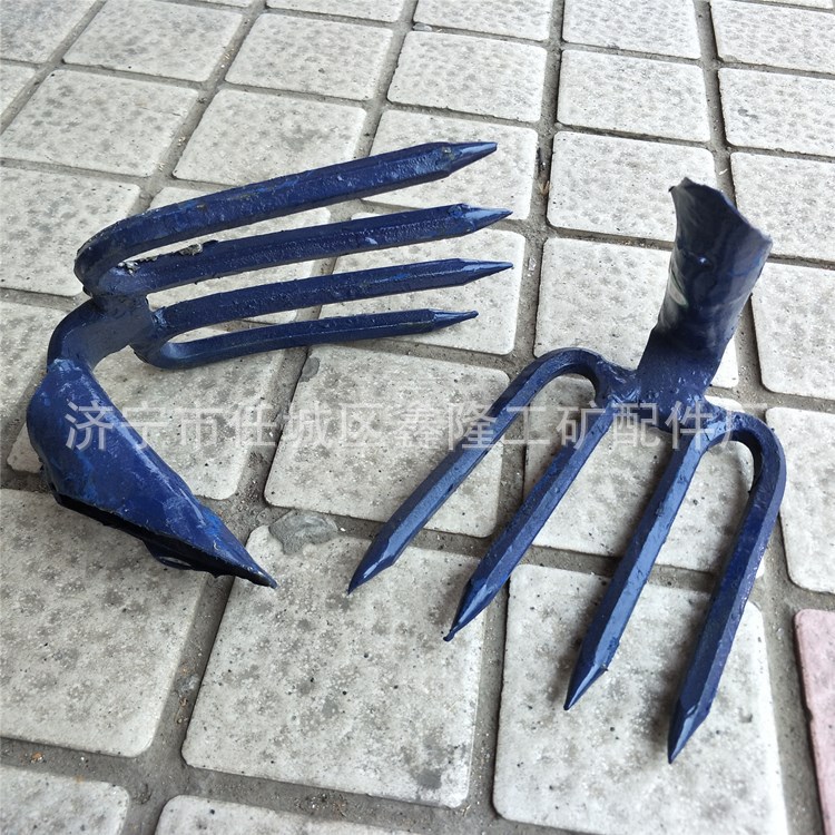 大量现货一体式四齿耙  铁路石渣整理四齿耙 鑫隆牌