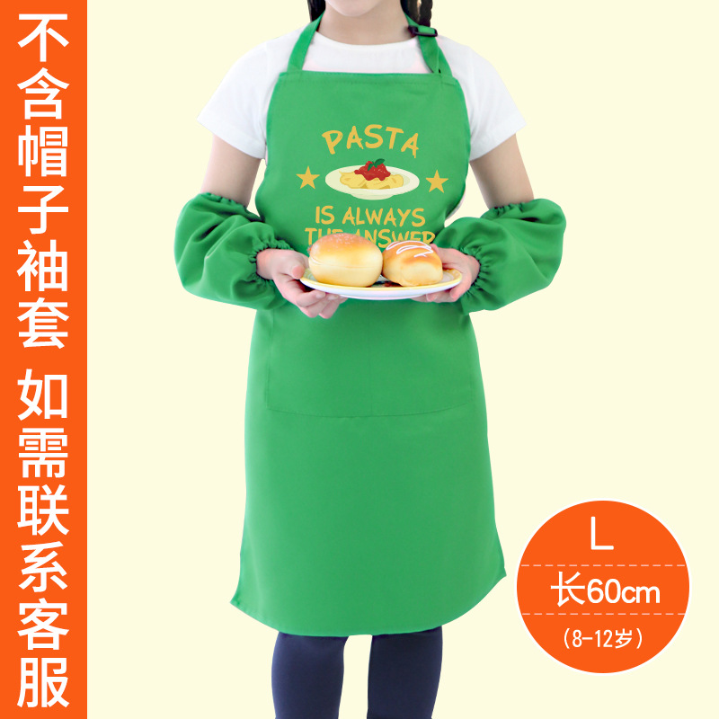 Lindo anti-fouling delantal para niños logotipo personalizado hogar cocina comedor jardín de infantes arte pintura ropa impresión