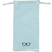 厂家眼镜布袋 太阳镜 超细纤维高档眼镜袋可套装 可印logo