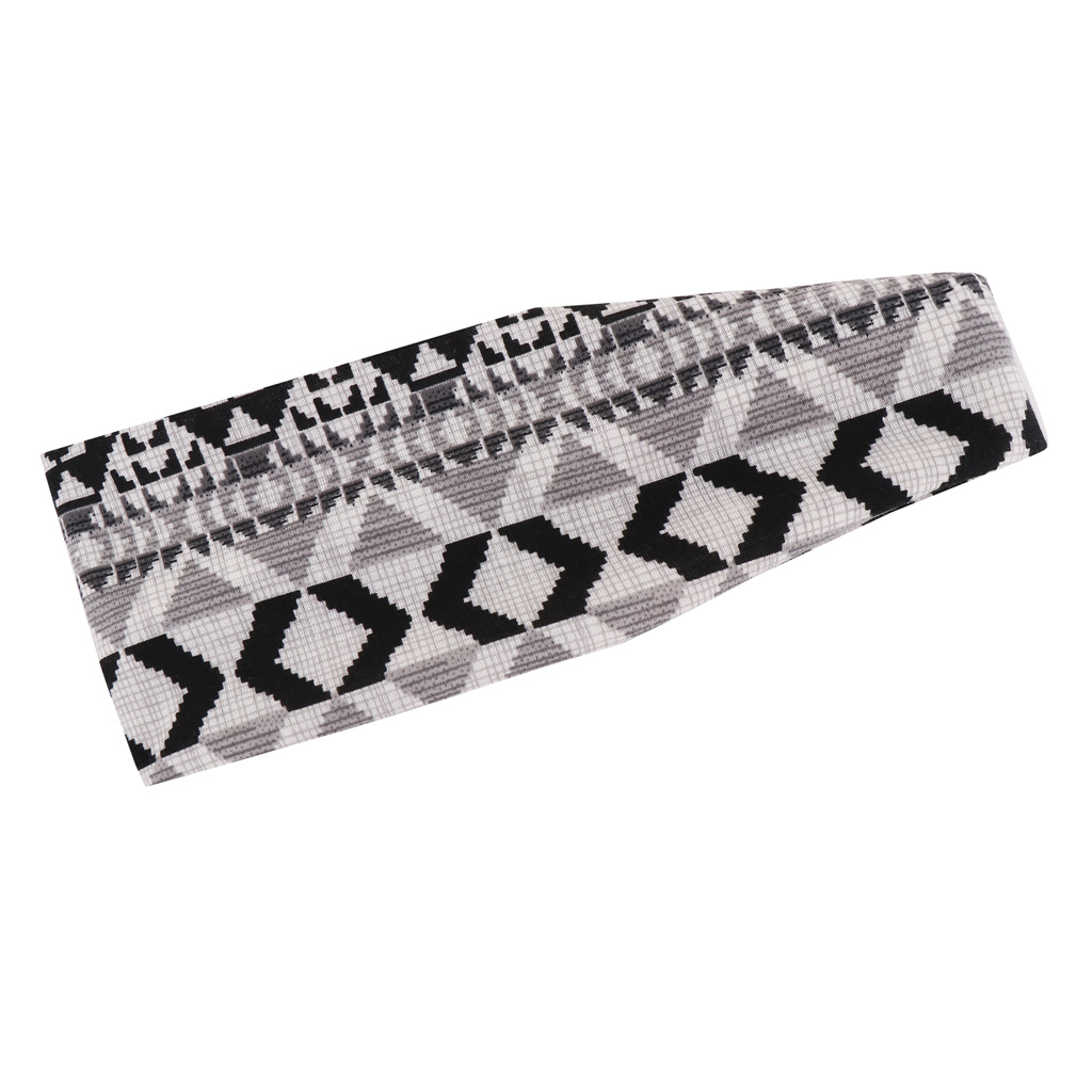 Multicolor Striped Cotton Hair Bandana Soft Yoga Sports Elastic Headband Wholesale Nihaojewerly display picture 8