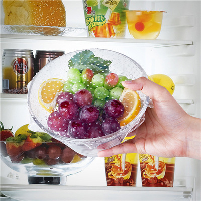 直銷高黏性矽膠圓形保鮮膜拉伸保鮮膜液態高透強拉力密封保鮮膜廠