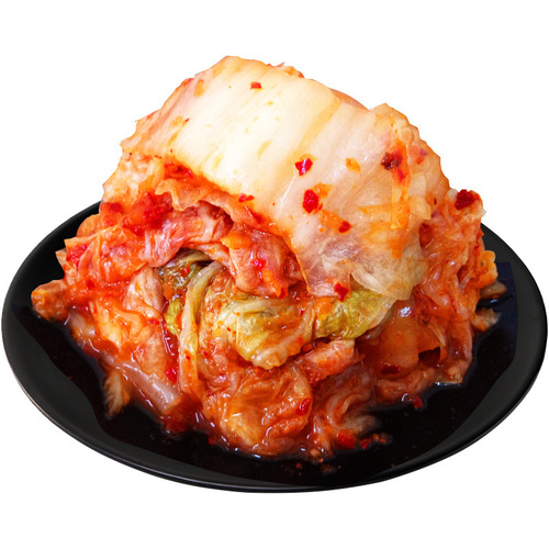 Authentic Korean 150g Small Bag Spicy Kimchi, Korean Ethnic Sliced Side Dish Pickles Korean Style Kimchi Pickle