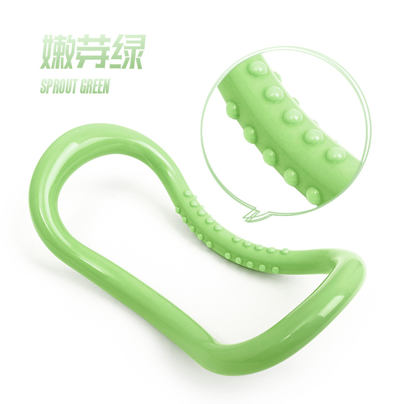 Anillo de yoga anillo de yoga hombro abierto belleza espalda puller anillo equipo de fitness estiramiento flaco pierna anillo mágico