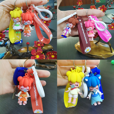 爆款国潮盲盒系列林深不知处PVC软胶钥匙扣挂件小礼品赠品|ru
