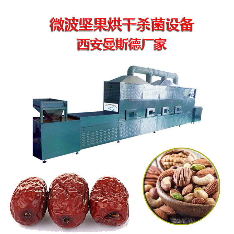 微波坚果灭虫设备 智能化操作方便 曼斯德微波设备