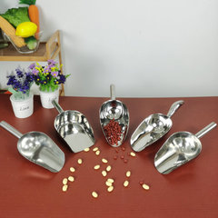Stainless steel ice shovel multi-purpose shovel, suitable for flour, soybeans, sugar, rice, grain, tea shovels, supermarkets, shopping malls, multi-purpose food shovels