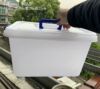 Kangshida 3014 Steel type 18 rise portable white Finishing Box Medical kit Food grade Storage box