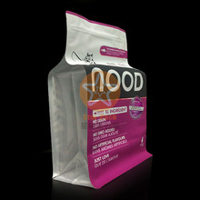 源头工厂彩印定购3千克自立自封八边封狗粮袋 防潮镀铝猫粮食品袋