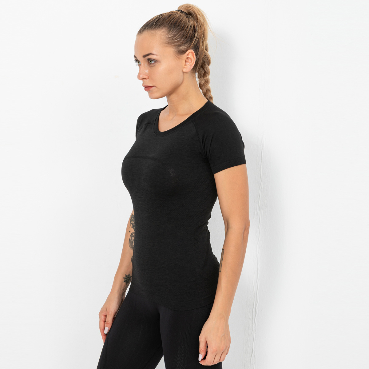 quick-drying short-sleeved sports tops   NSNS11017