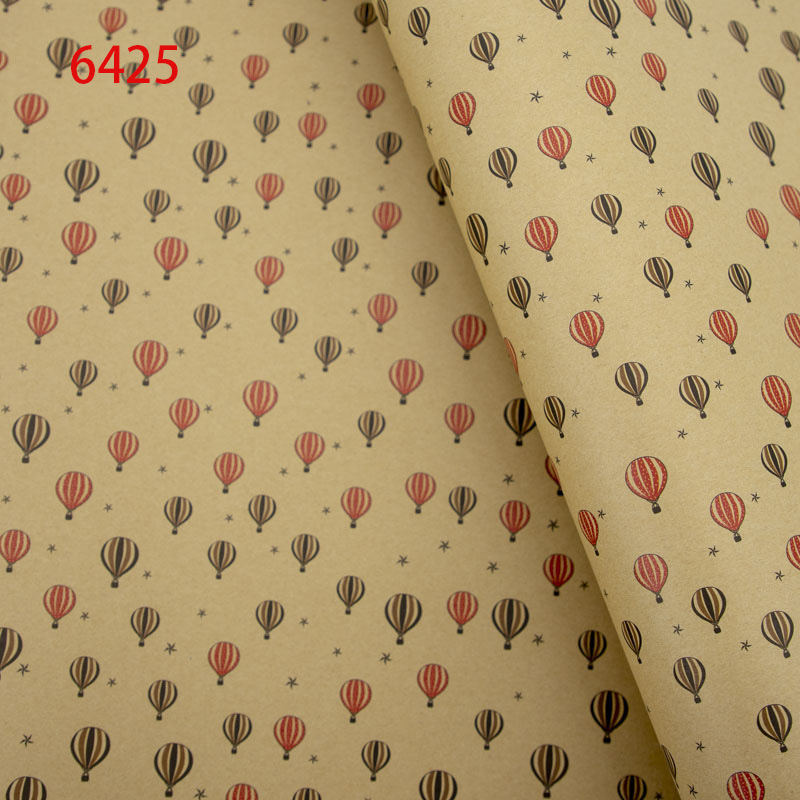 6425 globo aerostático; 74*51cm una pieza