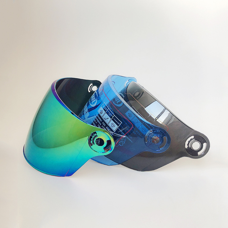 오토바이 헬멧 렌즈, 전기 자동차 투명 풀 헬멧, 앞유리 및 차양, 하프 헬멧 렌즈, 여름 헬멧 렌즈 제조업체 도매