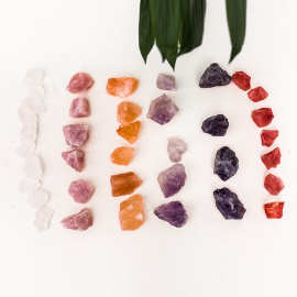 水晶原石 扩香原料 装潢 水晶摆 家居摆饰消磁水晶原石碎石