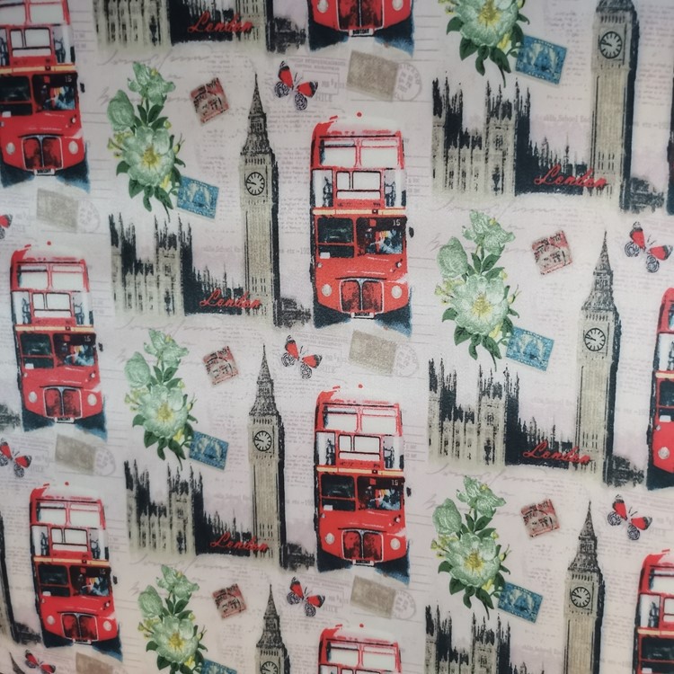 The color-printed series is in large stock and sold directly by the factory. It is a hot-selling outer packaging fabric for bags, cosmetic bags, handbags, etc detail image 5