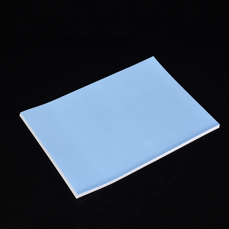 RC impermeable plata brillante adhesivo PET adhesivo DIY impresión de alta precisión A4 brillante película aluminizada agua papel adhesivo