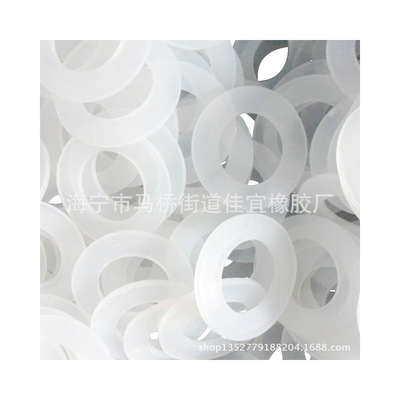 Cross border Specifically for Amazon High temperature resistance waterproof Odorless food grade silica gel shim 0-ring Rubber seal