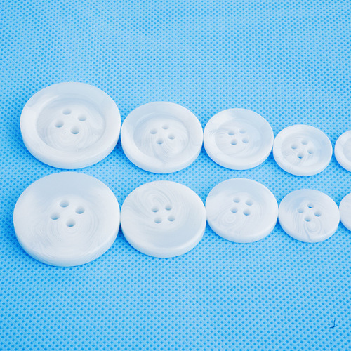 Resin Button Round Base Bulge Black and White Pattern Suit Glossy Large Buttons Manufacturer Wholesale Jeans Buttons