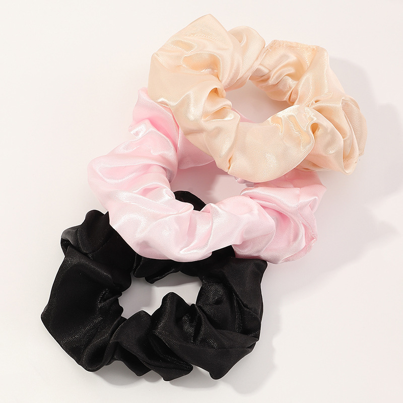 Korean New Hair Band Hair Rope Girls' Hair Band Simple All-match Rubber Band Large Intestine Ring Fabric Headdress Tie Hair Accessory For Ponytail display picture 3