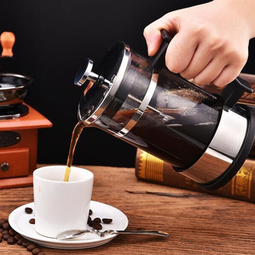 Coffee pot French press hand-brewed coffee filter cup filter household hand-pressed French press cup French coffee filter press